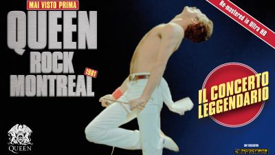 'Queen Rock Montreal' al cinema il 16, 17 e 18 marzo