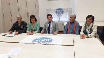 Presentati i candidati della lista Fratelli d’Italia