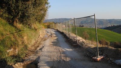 Al via i lavori di sistemazione di via delle Mandrie,  investiti 100 mila euro per consolidare manto stradale e scarpata