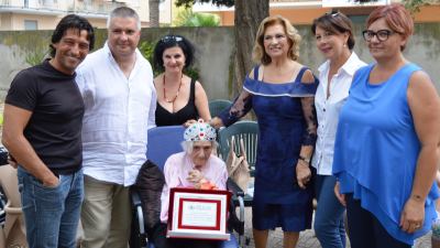 Grande festa i 100 anni di Maria Orsola Giuseppina Triggiani
