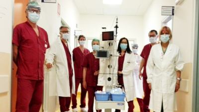 Il Bim Tronto dona l'attrezzatura per intubazione difficile alla Terapia Intensiva dell'ospedale Mazzoni