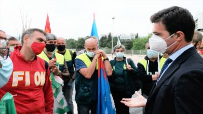 Il presidente Acquaroli incontra i vertici di Elica: 'Registrata disponibilità a una profonda revisione del piano, ma non a ritirarlo. A breve convocheremo i sindacati'